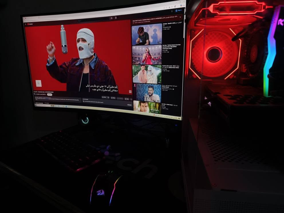 تجميعة • RTX 3060 • شاشة 27 إنچ 2K