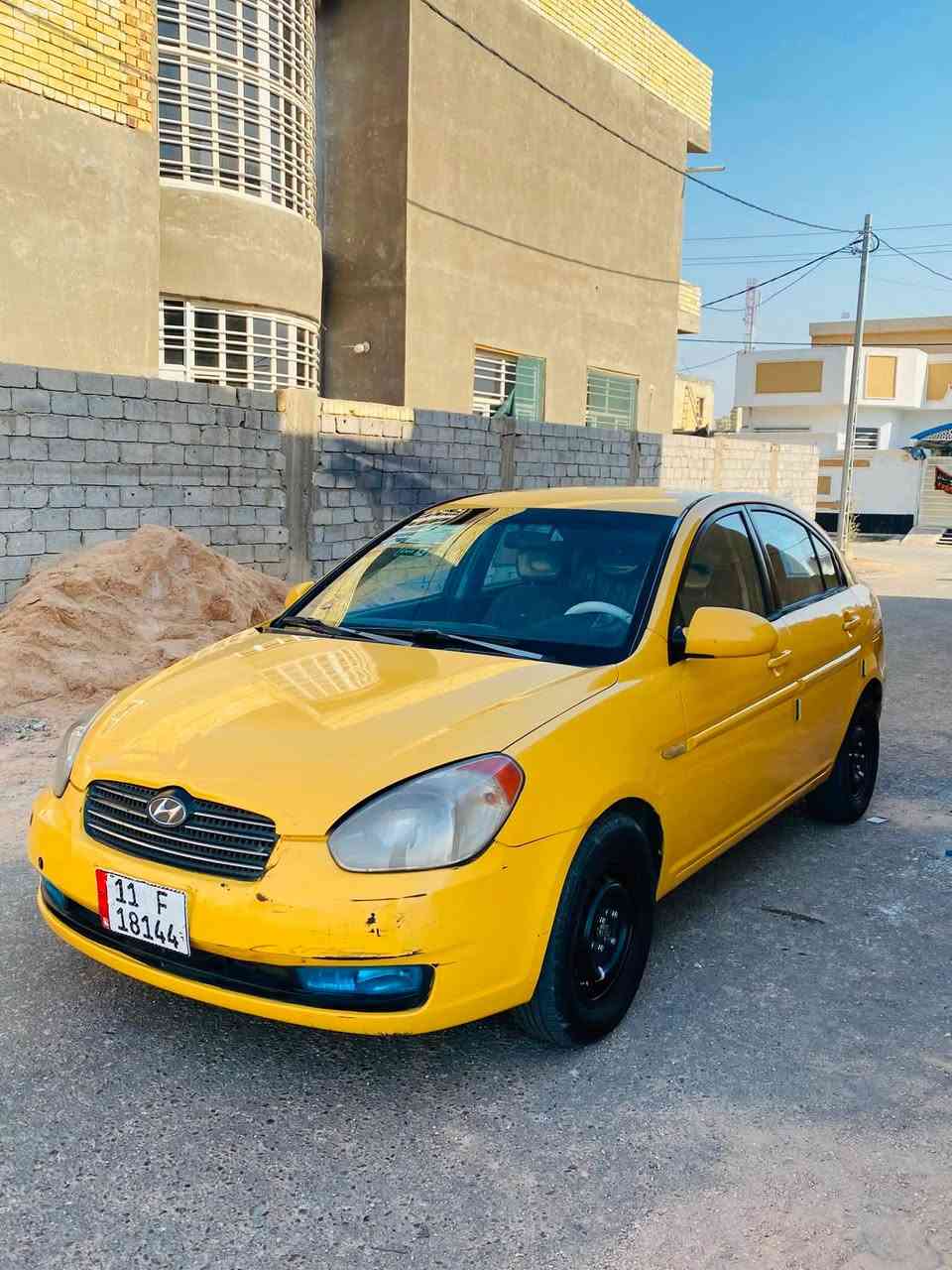 يا الله بيع سريع  سلام عليكم اكسنت موديل 2009 كير ومحرك كفاله تخم تاير تبريد تدفه كفاله سياره جاهزه واحلا من صوره مصفره هيىه وغرمات رقم انكليزي سنويه 2030 سياره حلوه واحلا من الصور سعرها ٦٨ وبيها مجال ماكو هيج اسعار بسوك ***********
