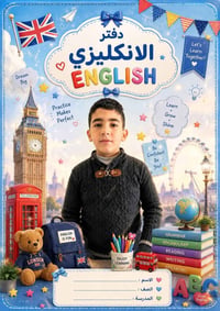 جلاد دفاتر • طباعة باسم الطالب • السريدات الجديدة