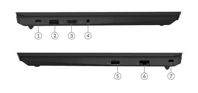 Lenovo ThinkPad E15 Gen 3، ورقمالموديل الظاهر 20YGS02Q0دعم لينوفو +١
المواصفات
القطعة
المواصفات
الموديل
Lenovo ThinkPad E15 Gen 3
المعالج
AMD Ryzen 5 5500U
الأنوية
6 أنوية / 12 خيط معالجة
السرعة
2.1GHz وتصل إلى 4.0GHz
الرام
8GB DDR4، بسرعة 3200MT/s
التخزين
256GB SSD NVMe
كرت الشاشة
AMD Radeon مدمج
الشاشة
15.6 بوصة، Full HD 1920×1080
النظام الحالي
Windows 11 Pro 64-bit
الوزن
حوالي 1.7 كغم
Wi-Fi
Wi-Fi 6
Bluetooth
Bluetooth 5.2
الكاميرا
HD 720p
المنافذ
USB-A، USB-C، HDMI، LAN وغيرها
المعالج Ryzen 5 5500U نفسه يحتوي على 6 أنوية و12 خيطًا، وتصل سرعته القصوى إلى 4GHz، مع Radeon مدمج. 
AMD
الأداء
هذا الجهاز مناسب جدًا لـ:
الدراسة والجامعة والبرامج المكتبية.
التصفح واليوتيوب.
البرمجة.
Photoshop والأعمال الخفيفة والمتوسطة.
تشغيل عدة برامج بنفس الوقت
يجي الجهاز مع الكارتون والشاحن الاصلي بقدرة 65 واط وياتي معه ايضا ماوس وكيبورد لاسلكي وياتي معه ايضا ستاند 
ا
ا
السعر 400.000 مع التوصيل لكافه محافضات العراق رقمي راسلني واتساب وتدلل ***********

نص مكتوب في الصور:
- 1 2 3 4 5 6 7
- 14.49" 9.65" Ports/Slots 1 2 3 4 5 6 7 8 1. USB 3.1 Gen 1 (USB-C, with Power Delivery and DisplayPort Alt Mode) 2. USB 3.1** Gen 1 (Always On) 3. USB 3.1** Gen 1 4. HDMI 1.4b 5. Headphone / mic combo 6. USB 2.0 7. RJ45 8. Kensington lock slot