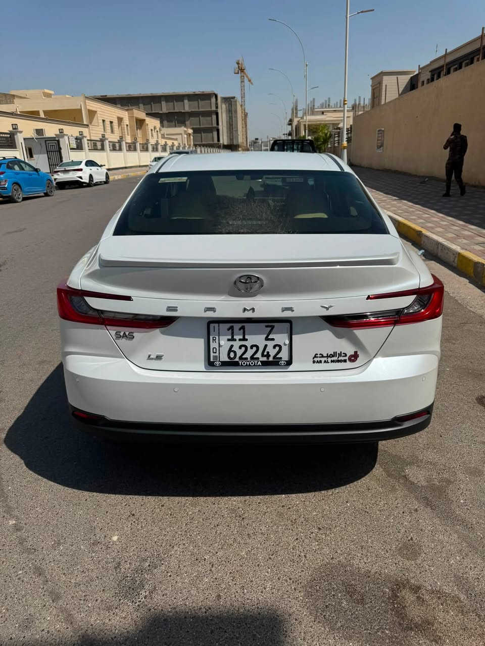 سلام عليكم ورحمة الله وبركاته
كامري موديل ٢٥ ساز ام الضمان كفاله عامه 
فول مواصفات حساسات امامي خلفي رادار ماشيه ٣٦ سعرها ٢٦٥ وبيها مجال قليل ***********بانزين بدوون شحن
