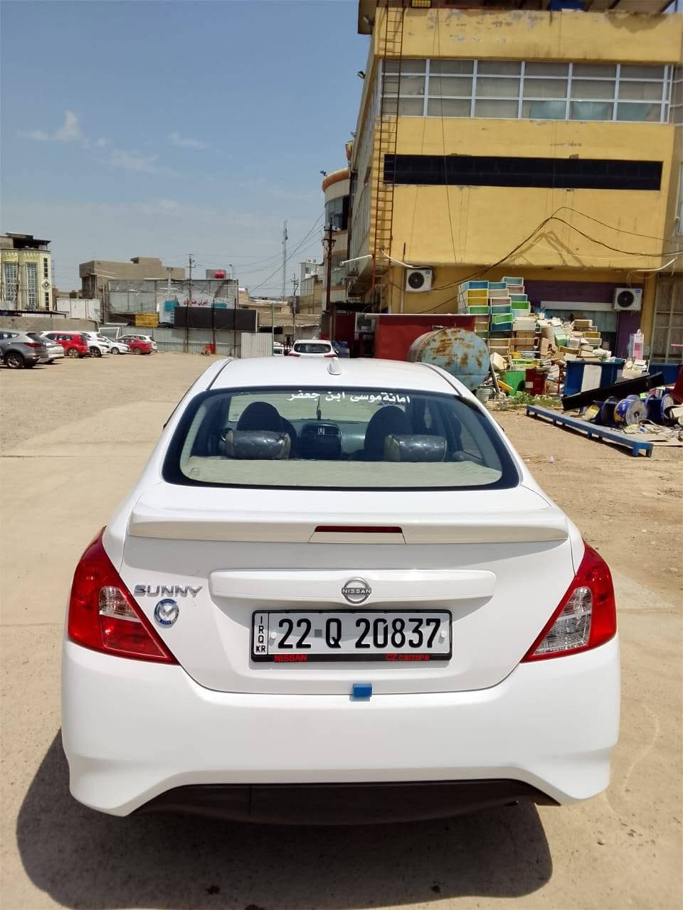 مساء الخير 
سني هندي 2024
جديد حلوه 
مكفول عل وضع الشركة 
عداد المسافه 28 الف 
محرك 1500
شاشه كامره 
تحكم ستيرن 
حساس 
جام كهرباء 
ويل اسود 
تبريد قطعتين 
دوشمه جديد 
عل ايدي 
مكفوله فقط رصعه خفيفه بلدوسه شخط بسيط باب 
رقم اربيل شرط تحويل 
السعر 125 ورقه وبيها مجال 
اي استفسار 
*********** 
مكان بغداد كريعات
اخوان جوه 120 مابيع لاتعب نفسك تخابر
