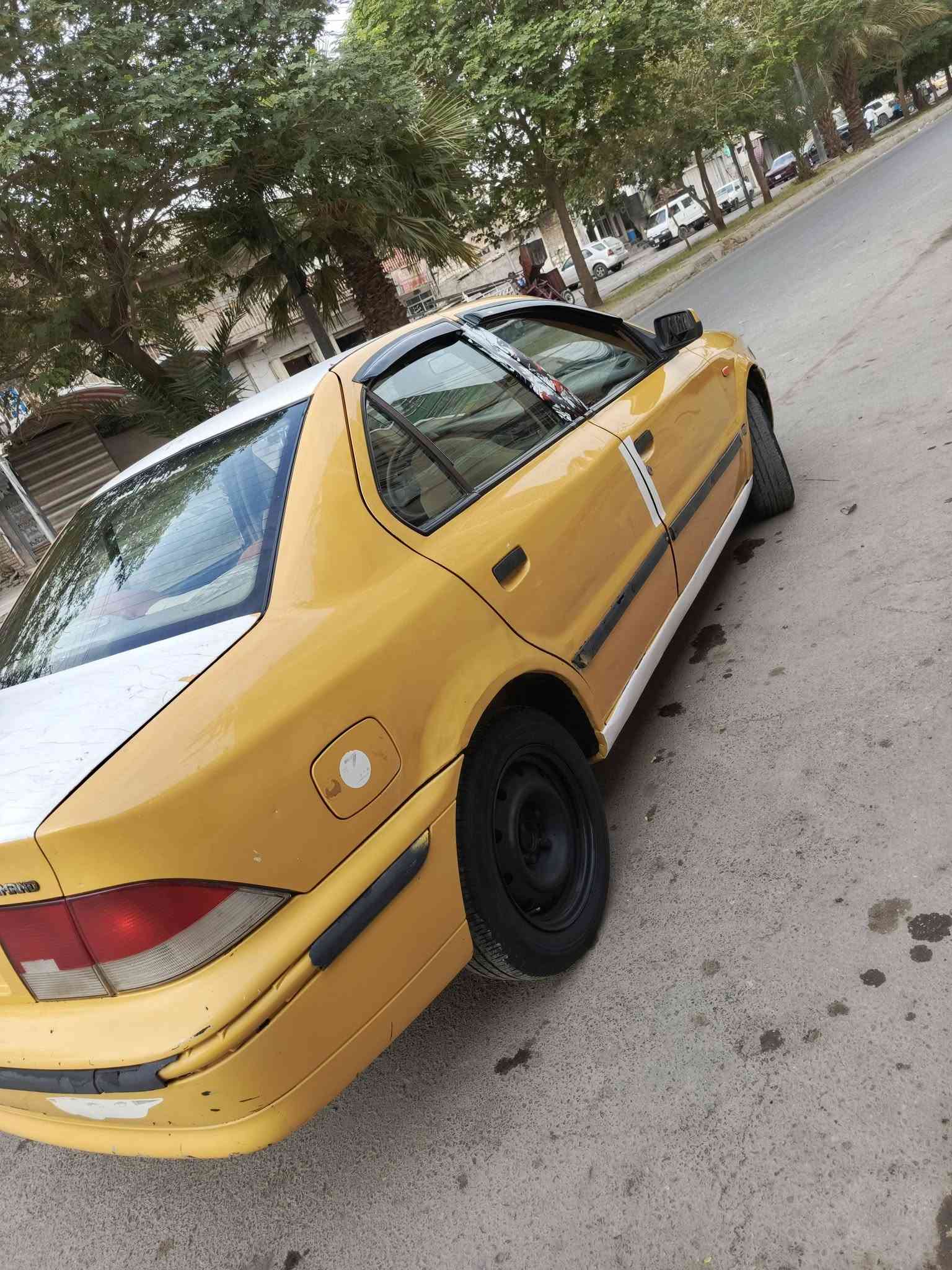 سمند ٢٠١١ • مكينه وكير مكفولة • صبغ خلفي