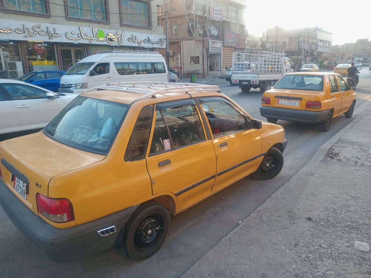 سلام عليكم سايبه موديل ١٢ بلادي مكفوله من بجم للبجم تبريد شغال سعر٢٥ وبيه مجال مكاني بغداد شارع الكفاح رقمي ***********

