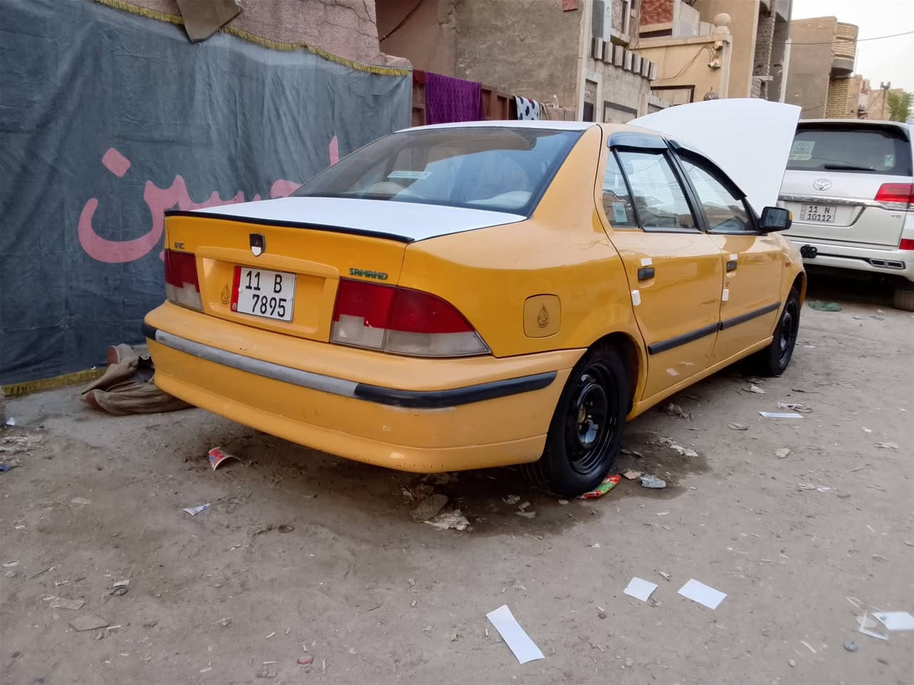 سلام عليكم للبيع سمند موديل 2011سياره خير من الله مكينه كير صدر تبريد تخم تاير رقم انكليزي مصفره عارضه 34مكاني الزعفرانية ***********
