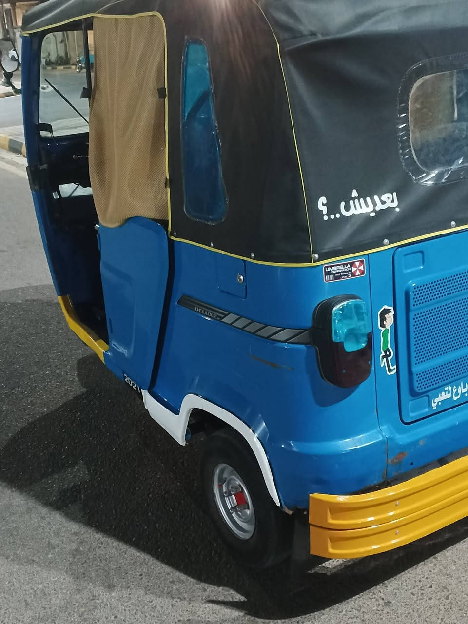 السلام عليكم تكتك tvs مديل 20 مكينه 21 جادر جديد بيبان جداد دعاميتات جداد بكلايتات  كهربائيات فول كوله شغاله سلف هندر دوشمه برد   كشر كفاله بس الدوس والارضيه مرشوشات رقم ذي قار  5800 وبيه مجال حك الجيه  مكاني واسط الحي ***********
