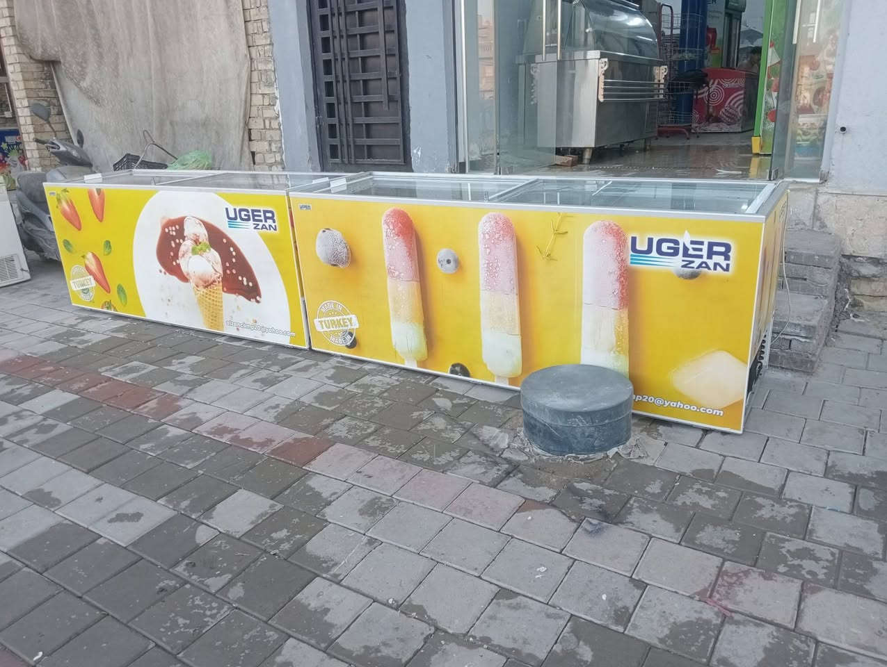 برادات ايكور تركي اصلي نضيف اخو جديد مستخدم قليل عنوان بغداد مدينه موجود توصيل يجنك الباب تفحص وتكلب وتدفع الحساب ضمان الك سبوع اي شكال ترجع ***********

