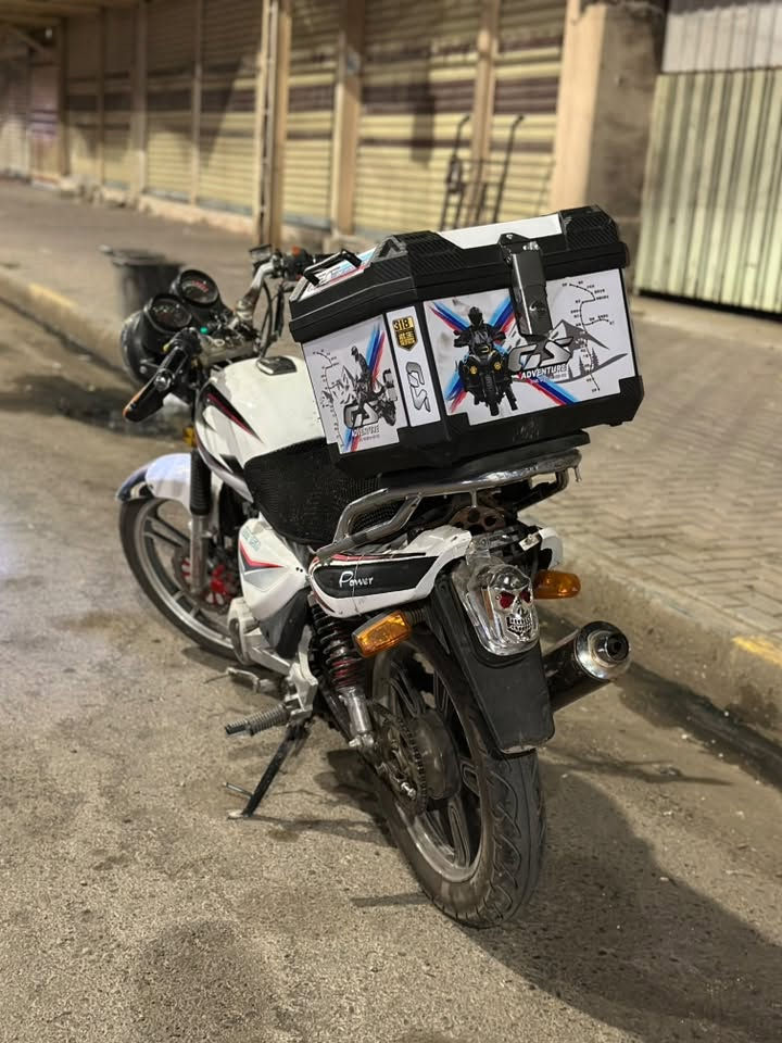 دراجة جني 200cc
محرك 200 🔥
نگره سلف شرط ⚡️
وايرمنيه شغالة كامل ⚡️💥
دراجه ما ناقصها شي شغل واطلع 
شرط الفحص ‼️
السعر 550 الف 🔥🔥
للأستفسار الاتصال ع رقم : ‭***********‬
