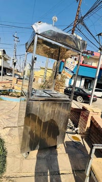 قلاية فنگر • ستانلس ستيل • مستخدمة شوية