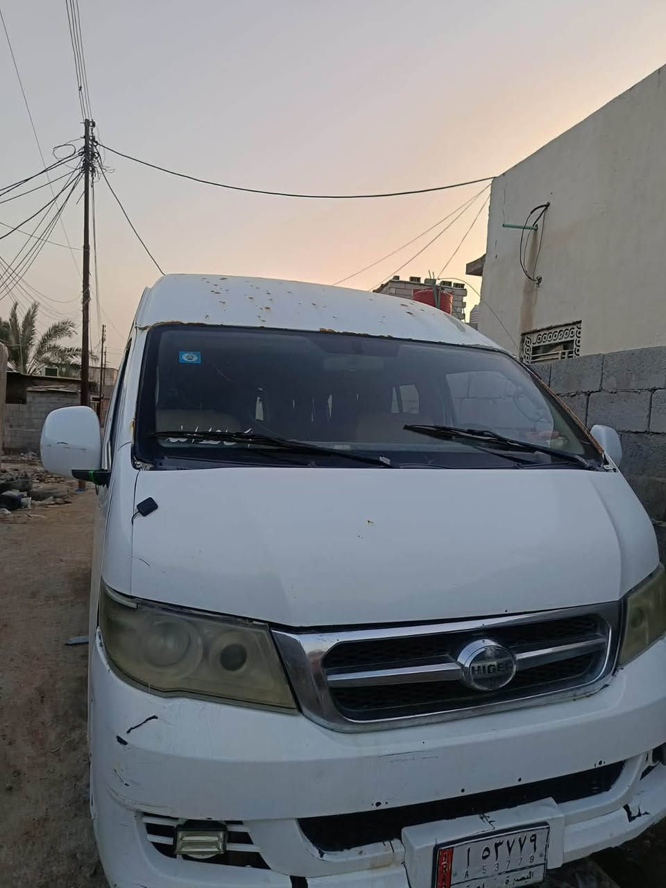 السلام عليكم للبيع هايگر  السعر 60 وبيها مجال
العنوان البصرة شط العرب   ت *********** 
مكلف بالتشر
