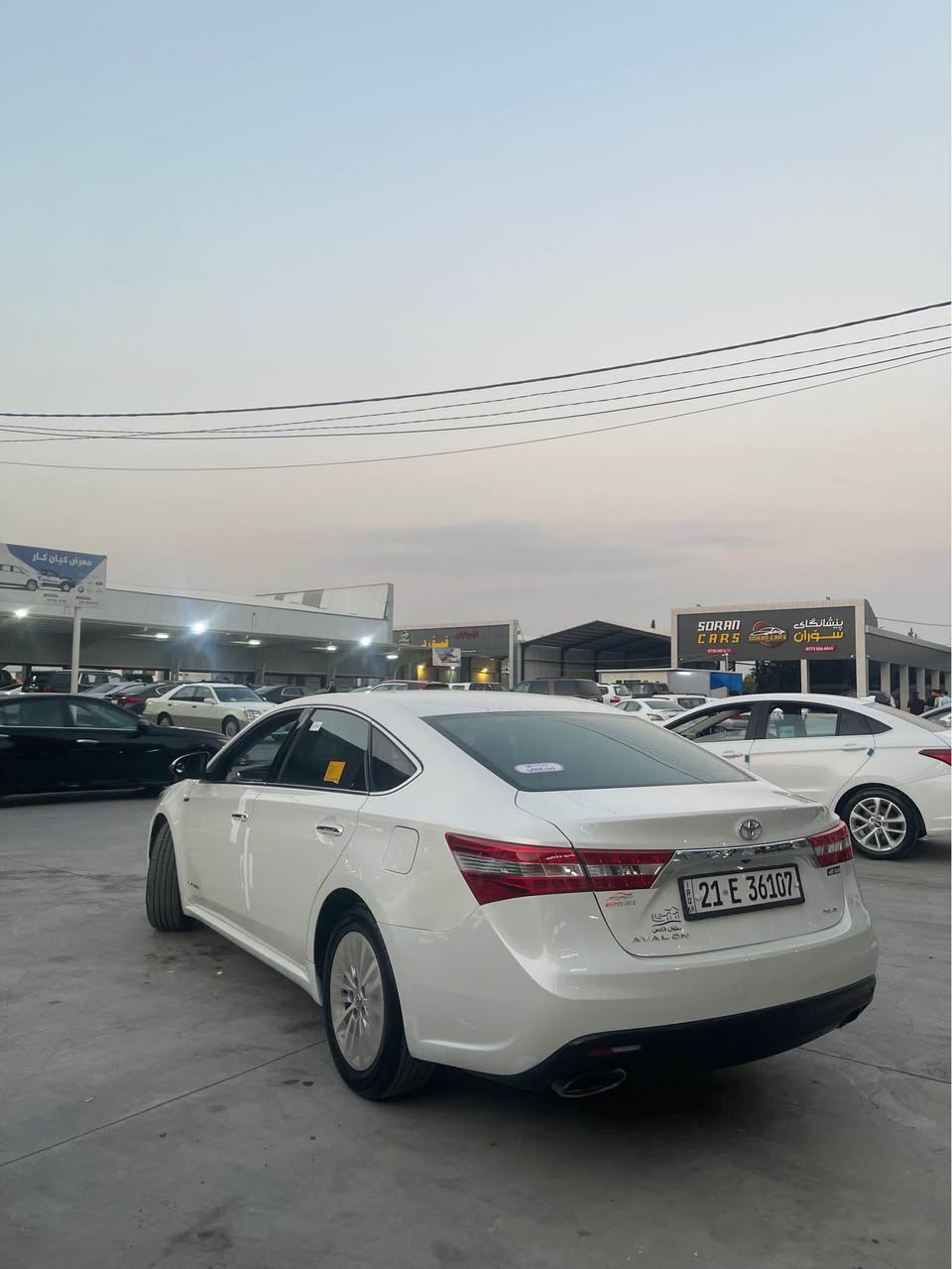 toyota avalon 2014
مواسەفات   XLEئەمریکی 
گێرو مەکینە و تەبرید بە شەرت 
یەک پارجەو سێ پەلەی بۆیاخە بێ ناو گرتن 
سەنەوی و رەقەمی تازەیە 
سعری ١٤٦ گەلاو مەعامەلە 
*********** وەتسئەپ و ڤایبەر 
لە سلیمانیم السليمانية, العراق
