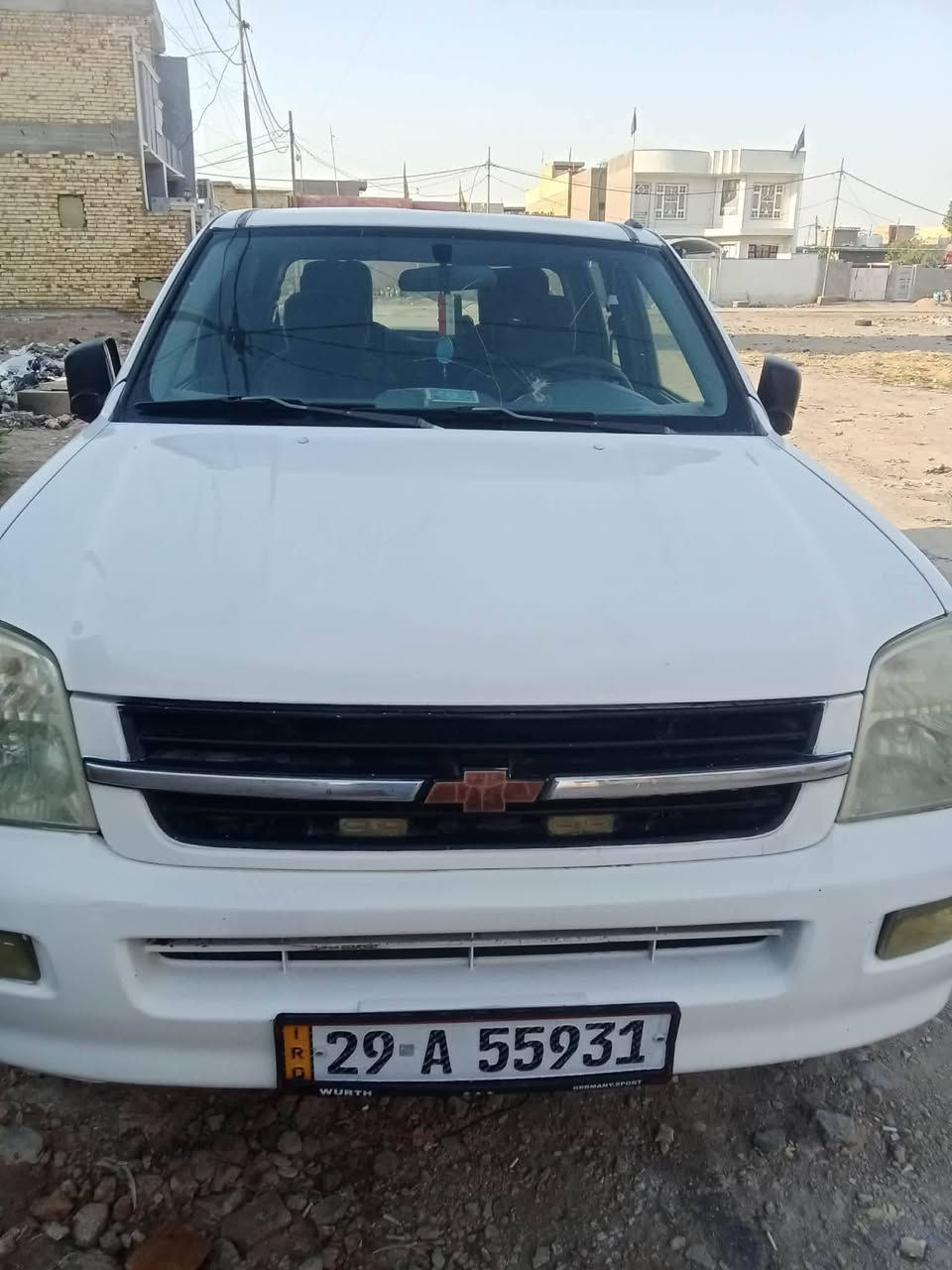 السلام عليكم
شوفرليت لوفي  مديل 2005 سيارة مزاد  استخدام ضباط  سياره مامتعوبه بالحكومي
السياره مكفوله باستثناء الصبغ
 حداديه  تخم تاير گشر گير مكينه اكسل تبريد ثلج مكينه 3500  السياره جاهزه  من الفاو لحد زاخو اعتماديه وجباره  وخير من الله  وجنيايتها قبل سنتين هزه كامله ومصفره من كلشي ما مطلوبه دينار
وبسمي تحويل ثاني يوم سعرها 65$  وحق الجيه تدلل مكانها كوت المركز ***********

