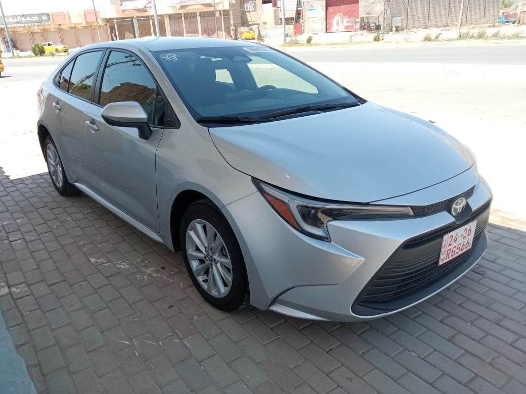 TOYOTA COROLLA   LE HYBRID2025
    

تويوتا كورلا هايبرد 2025
المسافة المقطوعه. 11000
اللون :- سلفر       
الموديل 2025
المحرك 1800cc
 
شاشة كبيره انفكيشن. رادار  جانبي 
رادار امامي 
 مانع تصادم
تصحيح مسار
مانع انزلاق
تحديد مسار
نقطة عمياء .
مثبت سرعة
هاند بريك كهربائي 
كاميرا خلفيه
كراسي مخمل 

بصمه أبواب
بصمه تشغيل
تحكم ستيران
ويل  قياس 16..
اضويه اماميه زنون LED 
اضويه خلفيه LED
نظام GPS+ خرائط 
3 انظمة قياده Sport /ECO /
بلوتوث 
مدخل AUX + USB شاحن وائر ليس 

تترقم جميع محافظات كردستان *********** الاتصال على هذا الرقم توصلك صور الضرار بغداد, العراق
