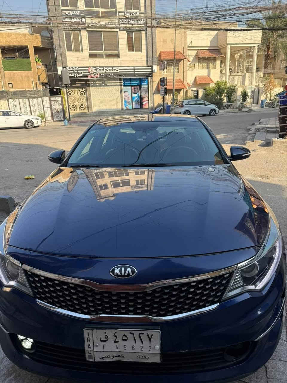 كيا اوبتيما 2018 وارد امريكي
٢٤٠٠ gdi
٣ انضمة قيادة سبورت وايكو وعادي
السيارة مال جناي الله تخاذهة ربع دينار متصرف عليهة غير البانزين والدهن وبلعافية علي ياخذهة
بيهة اربع قطع 
السعر ١١٦ وبيهة مجال قليل 
***********
