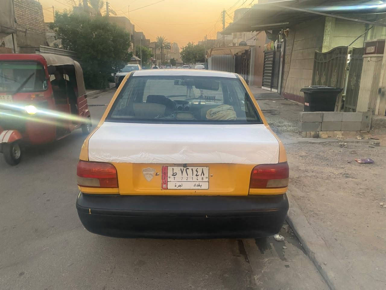 سلام عليكم سياره سايبا مديل ١٣ السياره مكينته خير من الله لاتنقيص ولا تبخير والتبريد بس غاز التبريد جاهز دير غاز وطلع كبل السياره لحد يسالني شبيه مابيه كلشي ماعرف بيهن بس عليه غرامه ٣٠٠ وهيه ء مصفره  السنويه قبل ١٦ يوم صقطت شوكت متريد تحويل تريد عقد صاحبه موجود سعر ١٩ وبيه مجال *********** مكاني بغداد حي الجهاد
