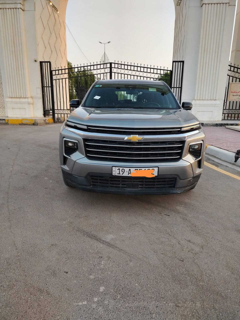 ترافرس LT • حادث خلفي • لوحات كربلاء