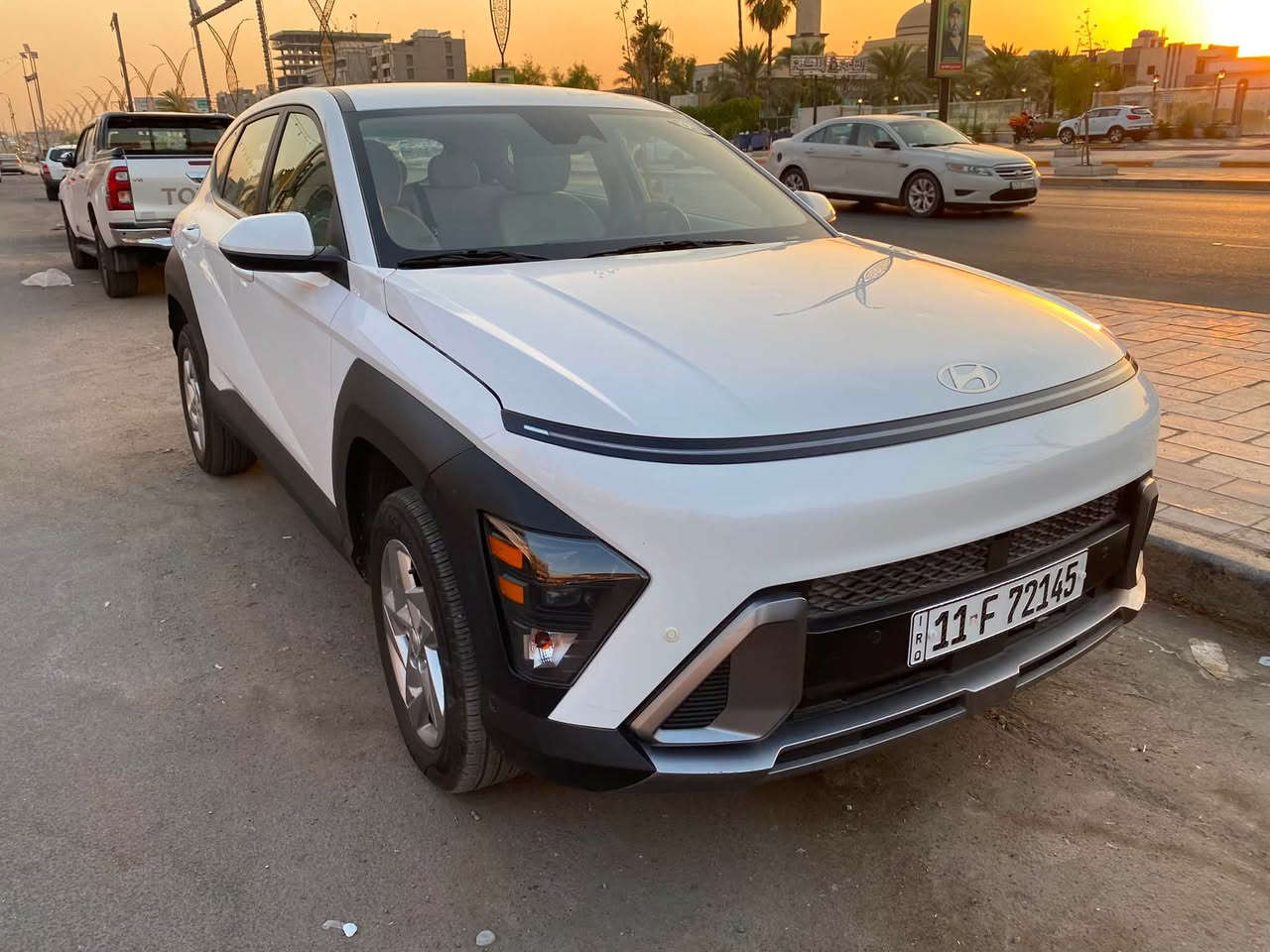 هونداي كونا 2024 وارد أمريكي للبيع في بغداد 🚗
* موديل: 2024
 * رقم : بغداد
 * الضرر: بنيد مبدل نفس اللون (بدون صبغ)
 * الايرباك: ايرباك استيرن فقط
 * السعر: 16,200$ (162 ورقة) وبيها مجال 
📍 للاتصال والاستفسار:
***********
