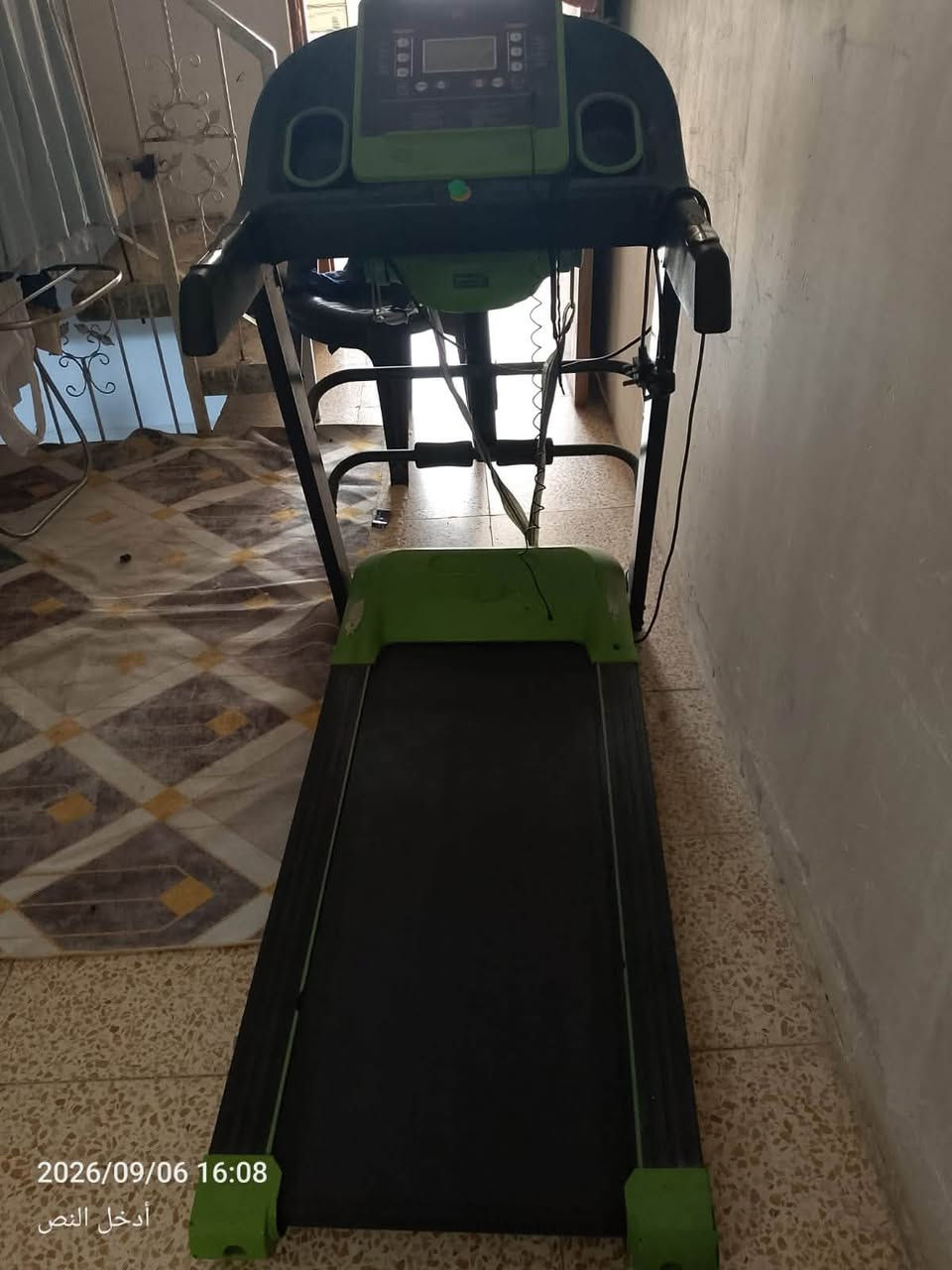 السلام عليكم عندي جهاز رياضة للبيع  اريده ب350  بي مجال للطيبين اللاستفسار الاتصال على الرقم***********
