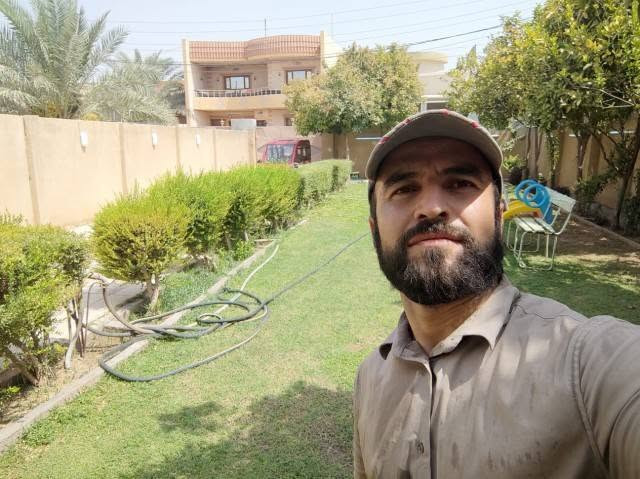لقطع الشجار وتنظيف الياس ***********
