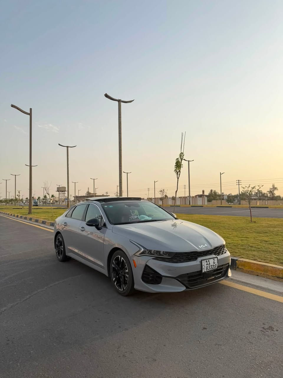 للبيع  كي فايف 2023  K5 GTLan✅
موديل  :: 2023  K5 

المحرك :: 1600 T

ألون  :: سمنتي 

العداد 51 ميل ماشيه بالعراق 18 الف كيلو

ولحادث تخريب رقم شاصي مرفق

5xxg64j27pg223407

موصفات سيارة 1 / 1 فول لمتددد 

داخل لون احمر 

مقاعد جلد + كهرباء 

فتحة سقف بانو راما طكتين 

كامرة دواره 360 

دخول ذكي ترحيب + بصمة ابواب 

تشغيل عن بعد 

رادارات  امامي  خلفي  جانبي 

تحديد السرعة 

تحديد مسار 

هاند بريك بصمة 
  
اوتو هيلد 

فول تحكم توقف ذاتي 

درايف مود 

نقطة عمياء 

رقم السيارة بغداد انكليزي وكلشي مناقصها خير من الله سياره 
سعرها182$ ورقة و بيها مجال 
مكان الانبار الگرمه
رقم الهاتف***********
