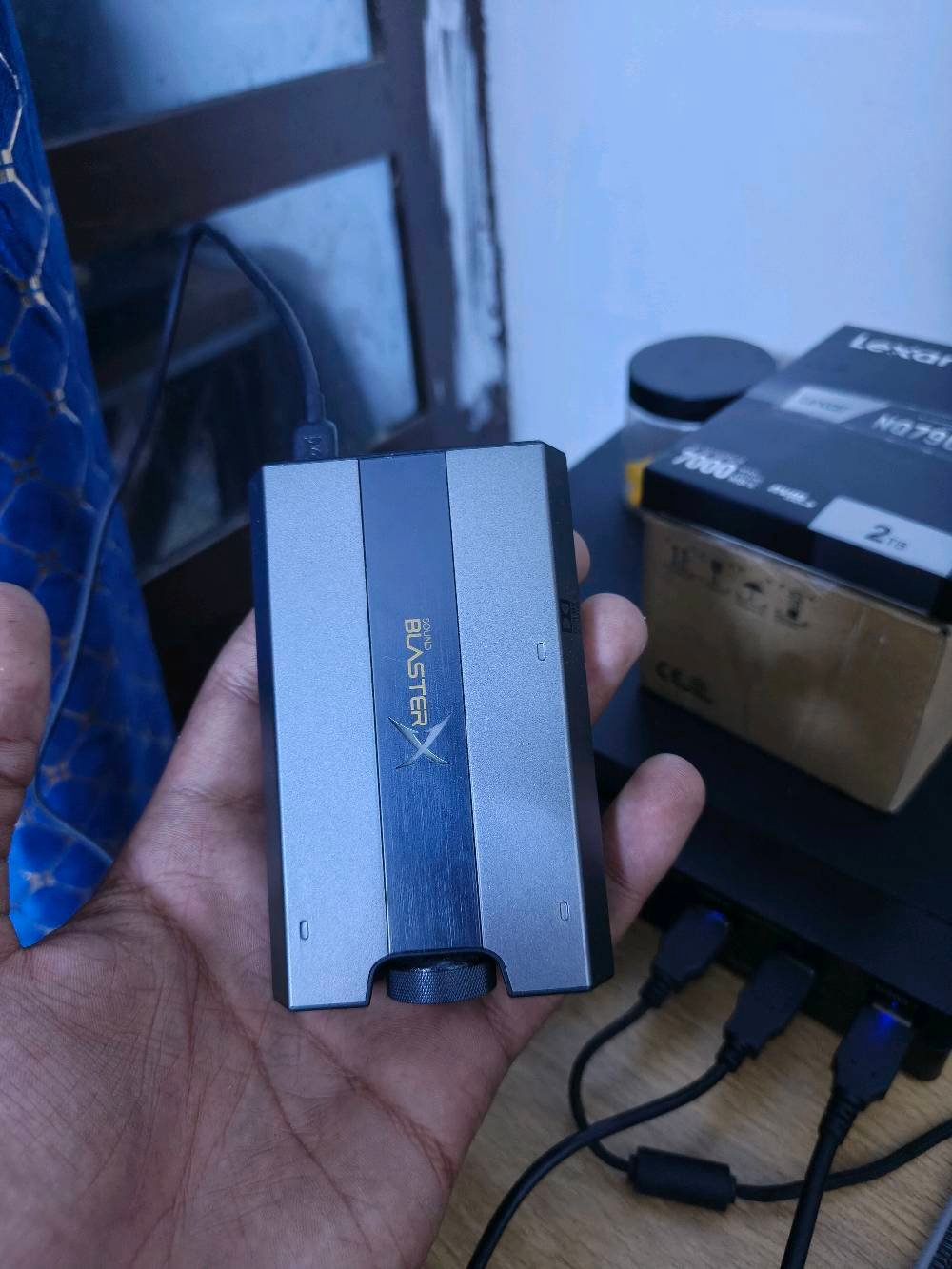 كرت صوت • SoundBlasterX G6 • مستعمل