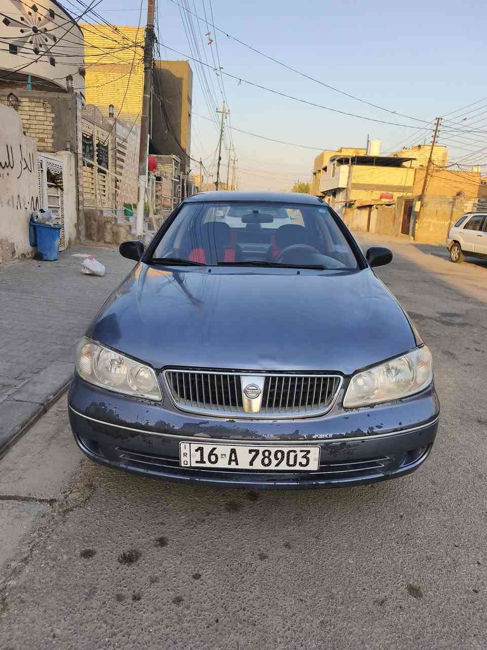 نيسان سني تفاحه ياباني للبيع 2006 مكينه جديده ستوني شاده 1800 قبق اسود كير تبريد تدفئه حداديه جديده شاشه تاب مصبوغه عام بسبب الجراد ضربه خفيفه نصف الجاملغ الخلفي الايسر فقط بجم كبس شركه رقم جديد هزه بشهر الخامس يعني متحتاج هزه للتحويل تحويل مباشر بشرط  السعر 70 مكاني نجف حي المكرمه  *********** 
***********@
