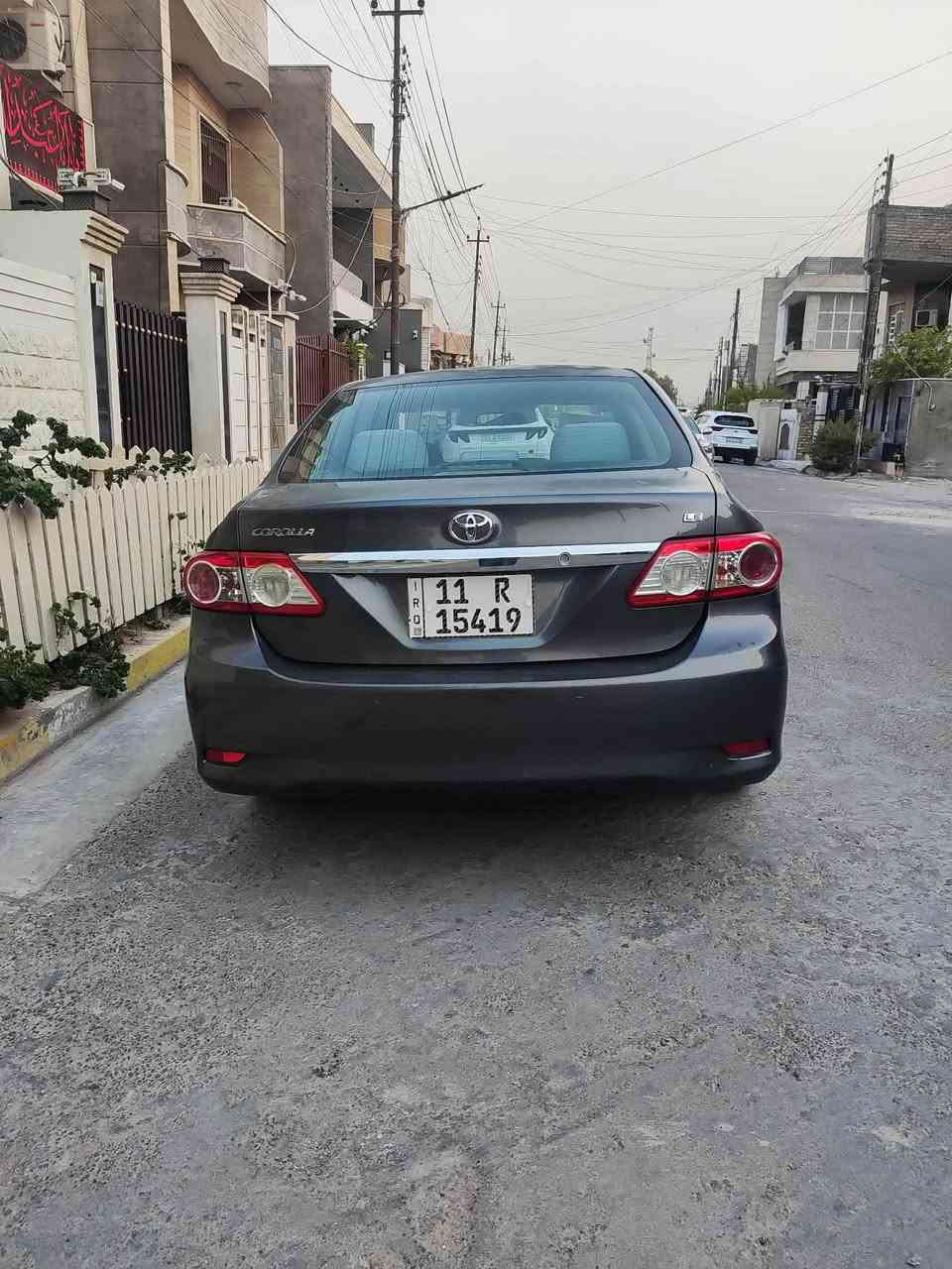 السلام عليكم 
كورولا موديل 2011 وارد امريكي لون فيلي رقم بغداد باسمي رقم جديد مكينه 1800 ماشيه 100 الف ميل 
السياره جاهزه من كل النواحي تبريد كير مكينه بلاديات 

ملاحظه, السياره بيه صبغ صفحه السائق فقط صبغ بدون معجون

السعر  100 وبيه مجال بسيط

مكان السياره بغداد حي الإعلام 

للاستفسار الاتصال على الرقم *********** بغداد, العراق
