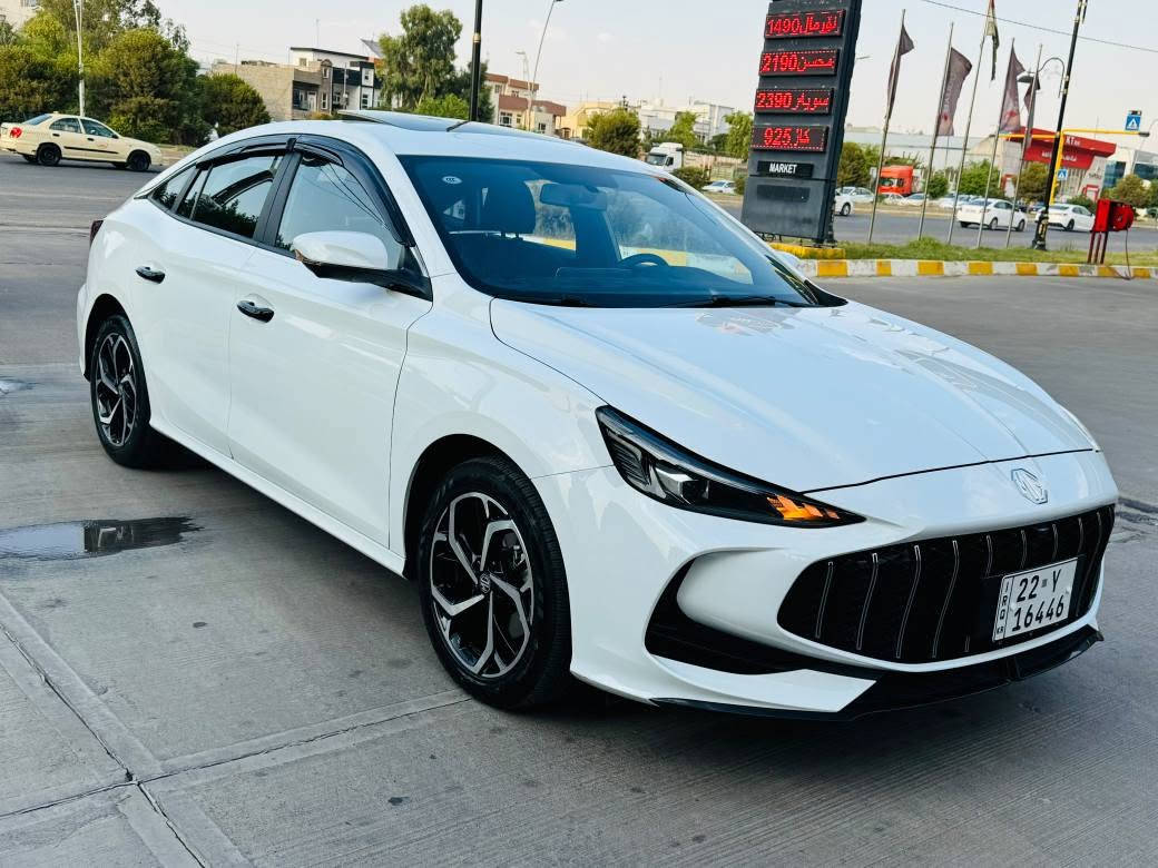 MG GT 2025 Torbo
♦️هيجي نية (كلين) 
♦️فول مواصفات
♦️مةكينة 15 تۆربۆ
♦️ويل گەورةي رةش حةجم 17 
♦️گێر ماوس 
♦️بەصمة.شاشەوكاميرا.حساس.

♦️ئاوێنە ئیشارەت.لايت زينۆن.  ڤۆلیۆم

♦️ته‌نها 29 هه‌زار رۆیشتیه‌

💵سعر: 136$🔥‌

📍مكان : أربيل.  

☎️موبایل ***********,whats app
*********** أربيل, العراق
