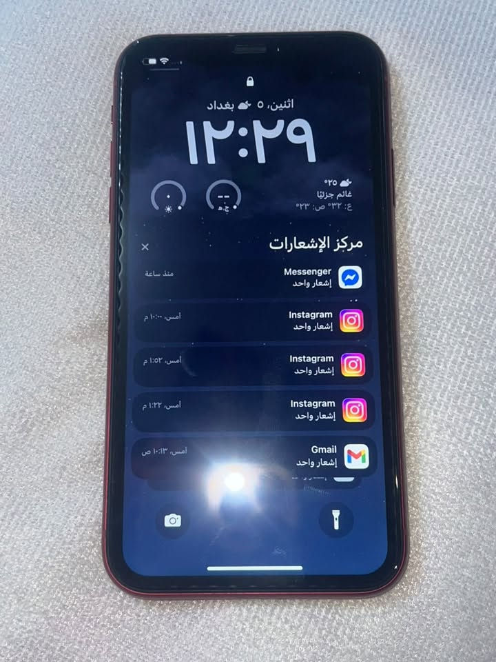 آيفون XR • بطارية ٧٦ • بغداد الشعب