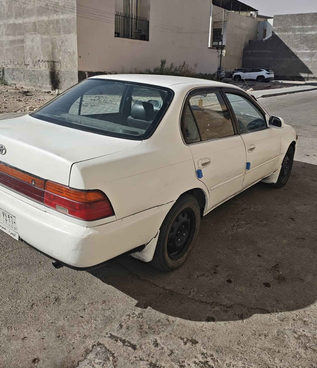 كورلا مديل 1991 رقم بصرة شرط تحويل ثاني يوم مكينه و كير كفاله حداده تخم تاير كهربائيات كفاله دواخل نظيفه سياره جاهزه فقط نقصها تبريد و الكمبريسر موجود مكفوله من الضربه القويه و العيب الشرعي و الاصوليات باقي شوف العين العنوان البصرة السعر 48 وبيها مجال متواجد اتصال او واتساب هـ***********
