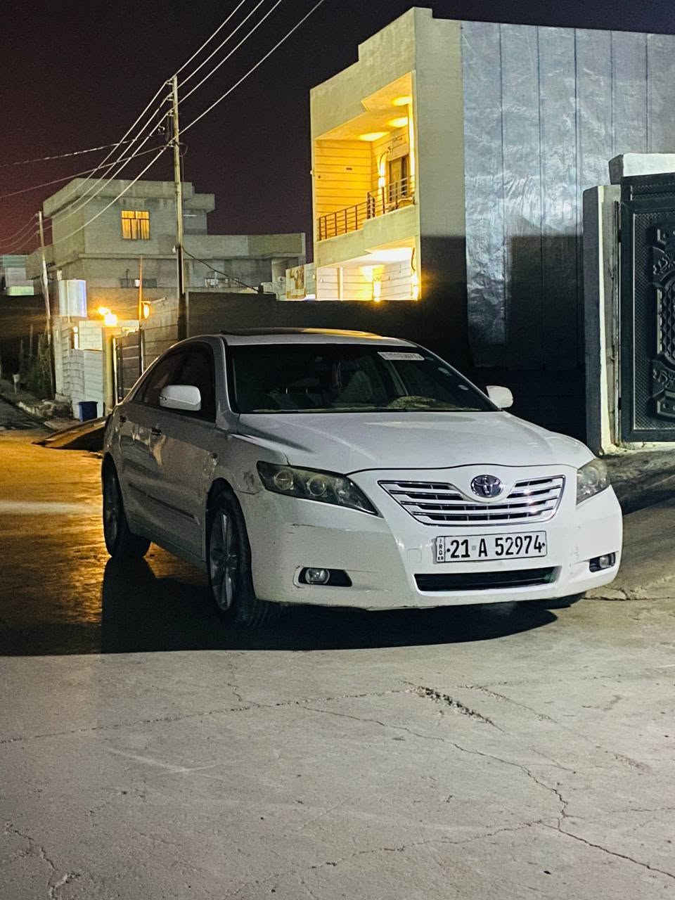 سلام عليكم
كامري خليجي 
موديل 2008 
سياره نصبتها حلوه 
دفتر بانزين سنويه ل 2027 شهر ال 10 
التفاصيل البقيه راسلني خاص او على وتساب 
***********
