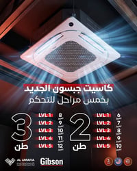 كاسيت جبسون • ٢-٣ طن • كرادة خارج