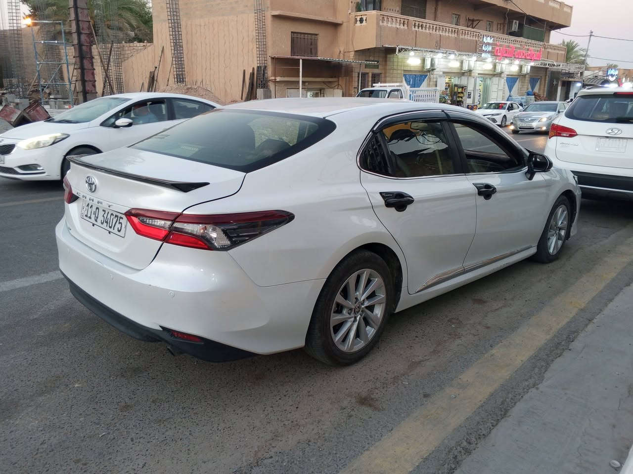 للبيع او مراوس على سينا من 2021 وما فوق  كامري خليجي 2023 فول مواصفات 1/1 ماشيه  100 محرك  2500 شرط لاتنقيص ولا تبخير رقمها بغداد الدولي تحويل مباشر ضررها قطعتين جاملغ وبنيد مكاني الانبار قضاء حديثه الاستفسار *********** السعر 200 وبي مجال قليل
