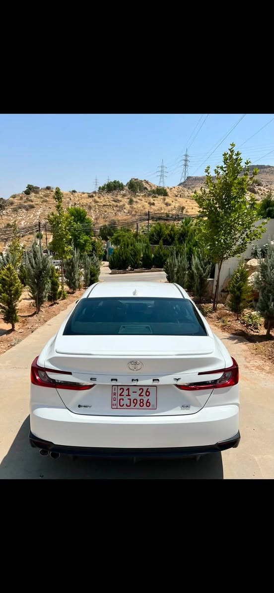 Camry SE 2025 Hybrid / كامري
محرك  2500cc بانزين / هايبرد

السيارة للبيع فقط 💯

الضرر : بابين تبديل و صبغ + جاملغ امامي صبغ جهه السايق + جاملغ خلفي شبر صاير صبغ

السيارة ماشيه : 25 الف

إرباكات فقط برده وراجع سيستم

بجم و خلف السيارة كبس كبس 💯

المواصفات
• شاشة كبيرة
• كاميرا خلفية
• رادار امامي
• مانع تصادم
• محدد مسار
• تصحيح مسار
• مثبت سرعه
• مانع انزلاق
• استيرنق متحرك
• تحكم طارة
• نقطة عمياء
• مانع تجاوز
• حساسات مانع تجاوز
• بصمة تشغيل
• دخول ذكي
• شاحن ويرلس
• اضوية اماميه زنون LED
• اضوية خلفية LED
• ليد زنون نهاري
• ويل قياس 18
• نظام ECO + TRIP 
• نظام GPS + خرائط
• نفكيشن
• 3 أنظمة قياده ECO / Normal / Sport 
• اوامر صوتيه
• بلوتوث
• مدخل USB 
كفاله كير مكينه

السعر : 217

مكان السيارة دهوك

***********  كورك / واتساب
