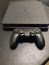 بلي فور ps4 slim 500gb  نظام 11.50 قابل للتهكير  2 يدات اصليه اقراص:  ...