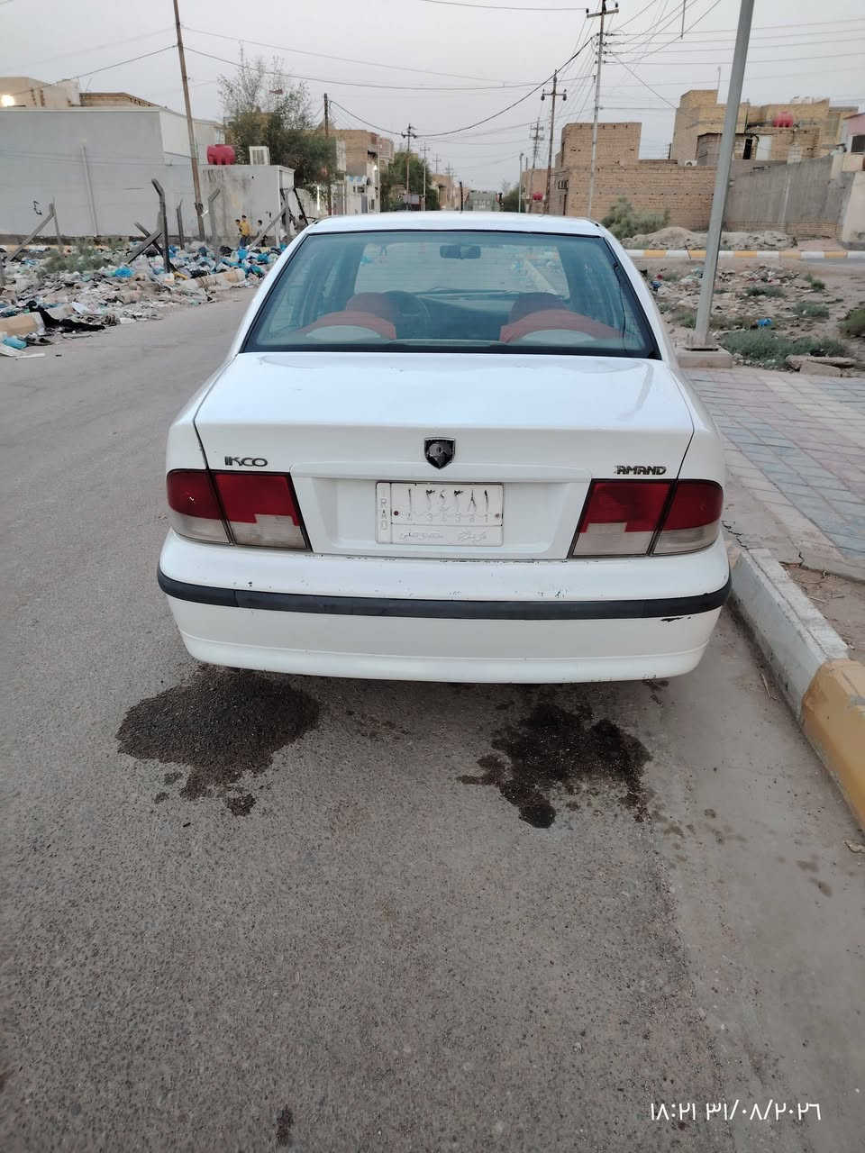 سمند 2010 رقم كربلاء مداور ثاني يوم كفاله من تبديل ومن ضربه فقط الجاملغ الامامي  بارد كد شبر بدون فتح مكينه جديد صندوك كير جديد راديترات جدد مشط جديد درايمات جدد بور جديد داينمو جديد تخم تاير 3 جدد 4 مواطير جام جديد شاشه سياره حلوه شركه العنوان ناصريه مركز السعر 33 وبيه مجال رقم 📱 الهاتف ***********
