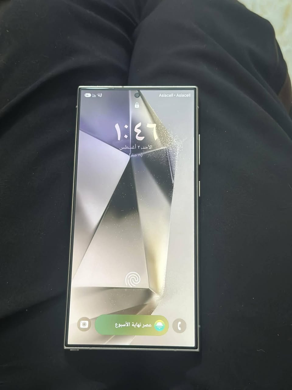 سلام عليكم اس 24التره للبيع كامل هو ملحقاتن ذاكره 256سعر 950بي مجال للستفسار خاص ***********
