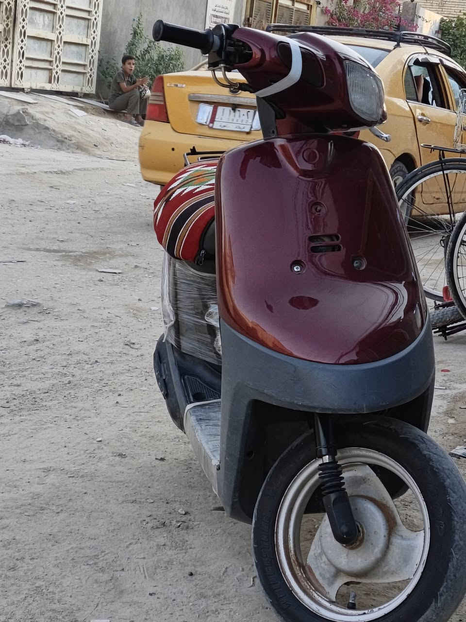 للبيع دراجه نضيفه مابيه اي عطل توديك وجيبك ماتطفه بيك شلعه حلوه بيه صوت بكير فقط صوت قليل داريه بس دهن وبانزين السعر 350 وبيه مجال بسيط حك الجيه المكان كربلاء الحر الموشراي لا يتعبني خاص ***********بي واتساب
