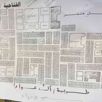 قطعه ملك صرف   حي الصحه _ على ساحه   مساحه القطعه _100متر   قريبه من ش...