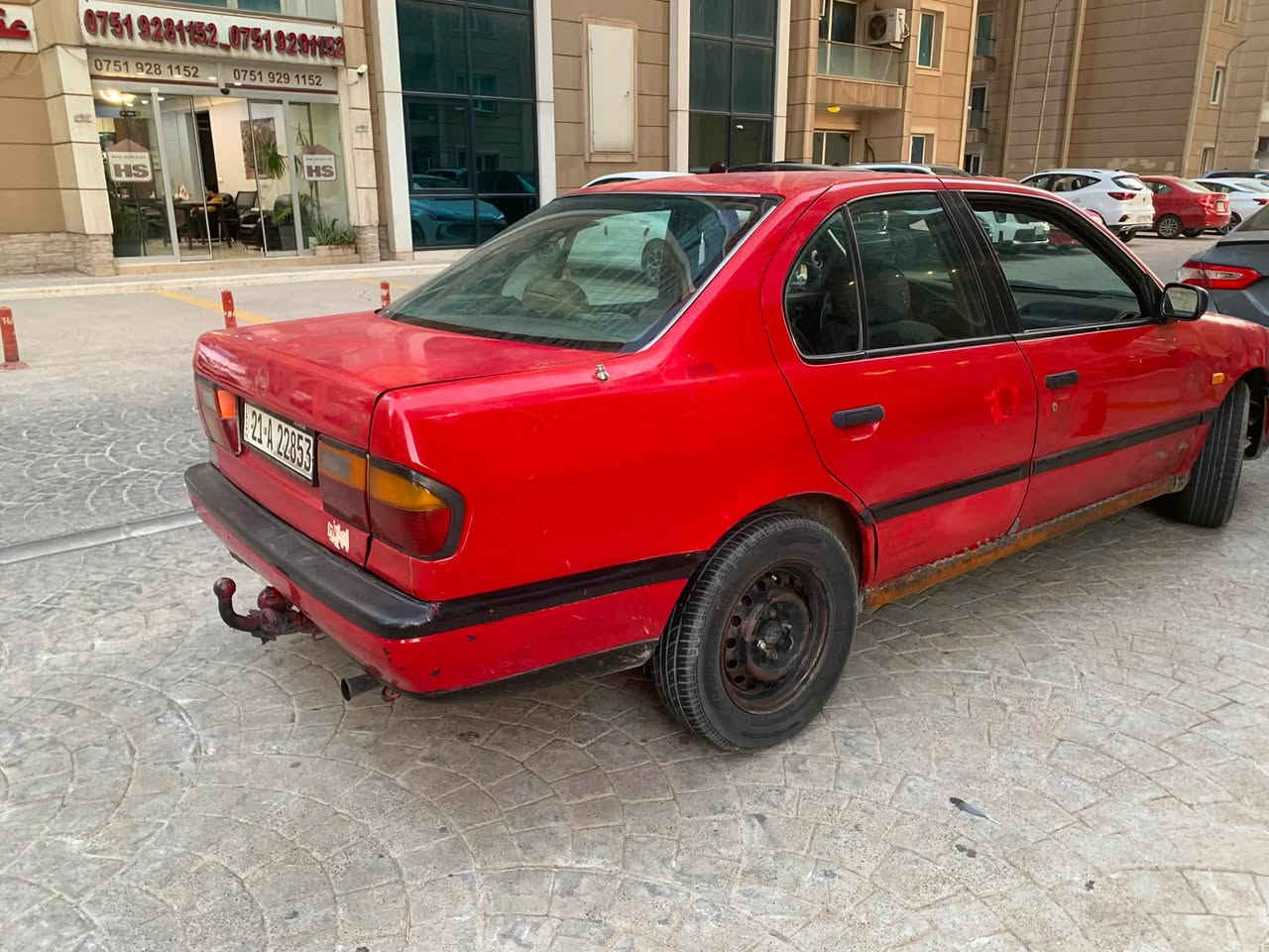نيسان برايمرا ١٩٩١
رقم سليمانيه دولي سنويه ٢٠٢٩

بيها بطاقه بانزين 

محرك ١٦ 

 كابريتر مستبوشي 

جام امامي كهربائي 

سعرها ٣٢ 

مكاني كركوك مامتواجد ع الفيس 

***********

السياره كامله مكمله  مسمكرها ناقصها بس صبغ
