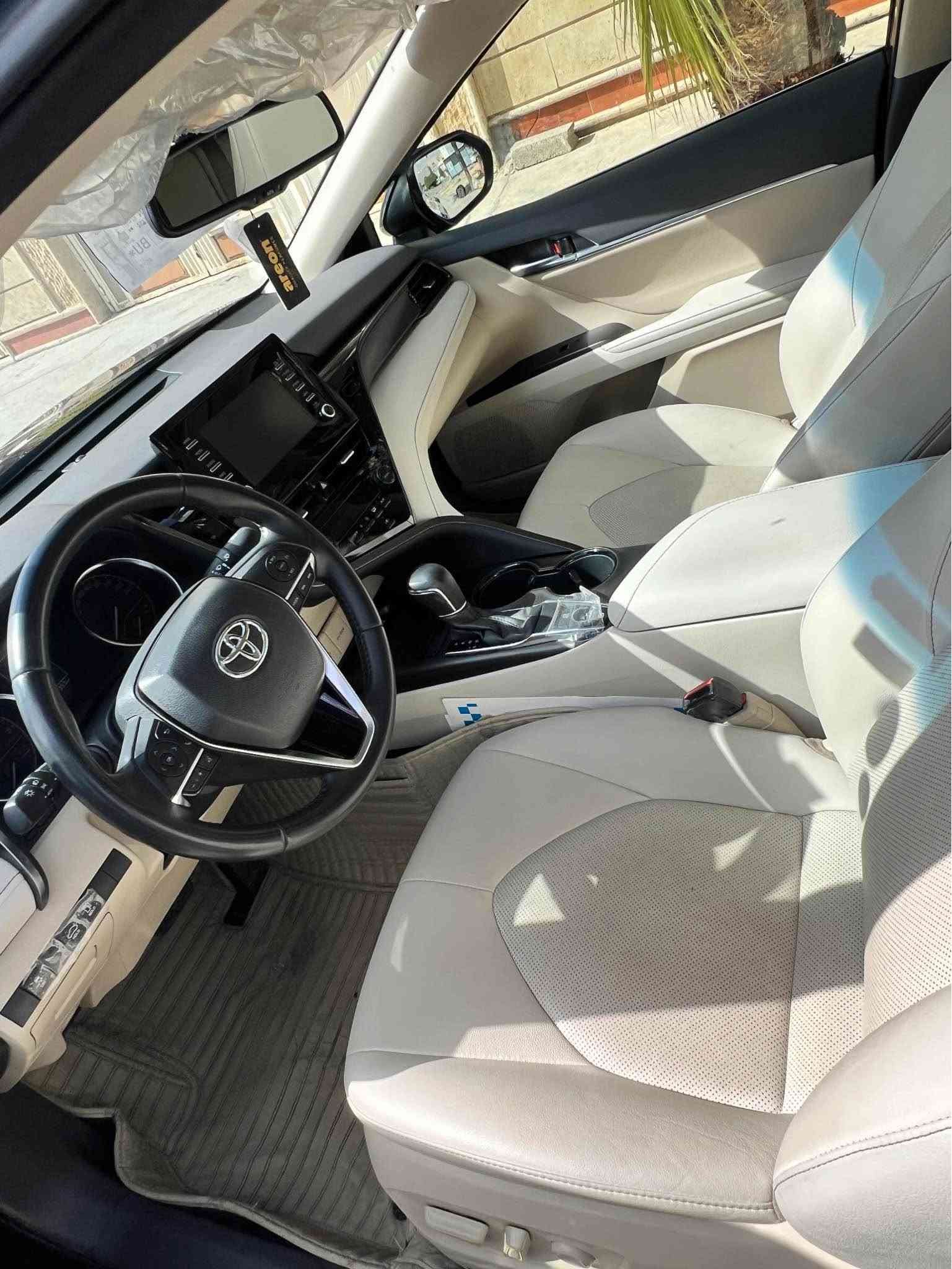 Toyota camry GLE 2024
موسافات فوول خلیجی شەریکە جیهان
بێ بۆیاخ بی سارد  سەیارە سفری شەریکە جیهان سلیمانیە 
تەنها ٢٧ هەزار کیلۆمەتر رۆشتووە
رەقەم سەنەوی تا سالێ ٢٠٣٠ تازە 
*********** السليمانية, العراق
