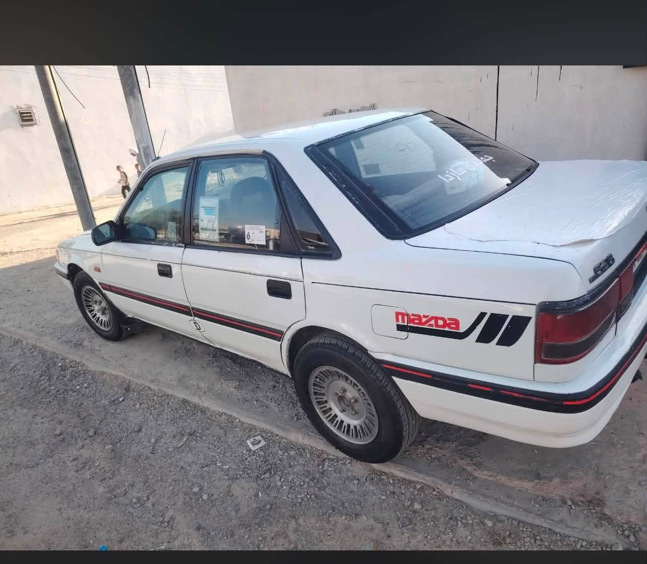 سلام عليكم
مازدا موديل ٨٨ مكينه ٨ بخ 
كير عادي جام كهرباء 
كير محرك شرط سياره بدون مصرف 
سعر33 وييه مجال 
اتصال ***********

