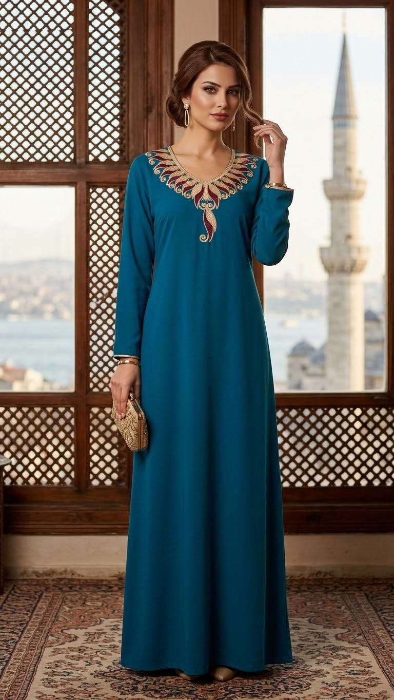 دشداشة نسائي • مقاسات M-XXL • تخفيضات