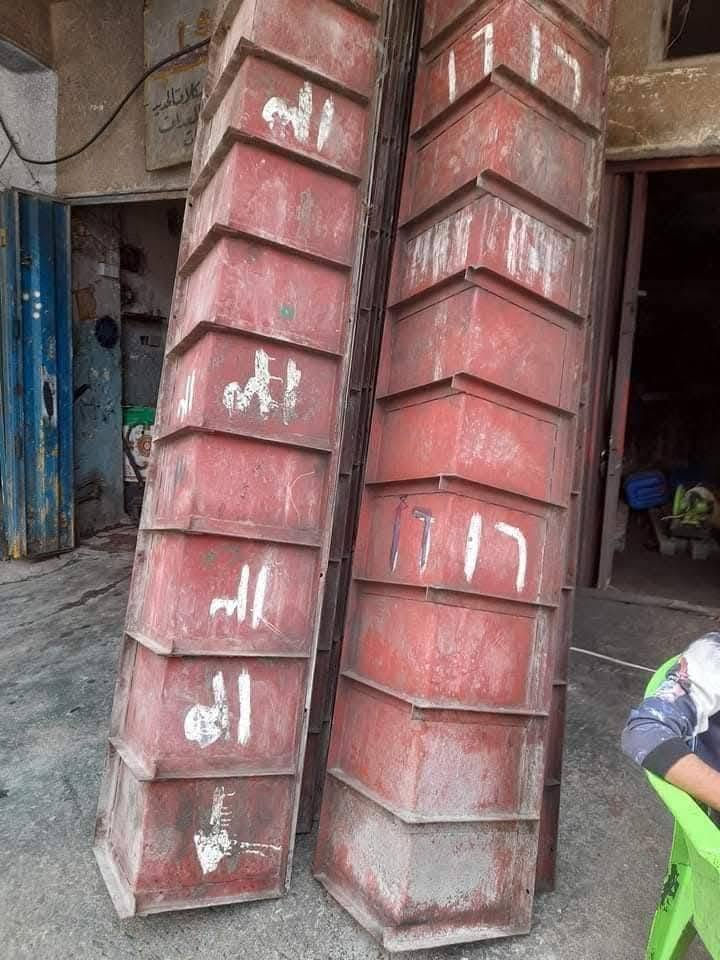 مكتب نجم عبد شطب لتأجير كافه معدات بناء جكات وسكلات كافه مقاولات  وفخات دنك مدور والمربع كافه قياسات والاحجام ***********

