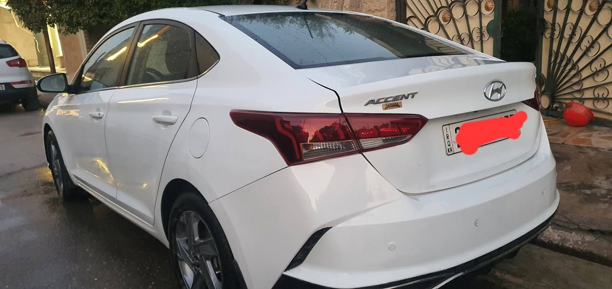 السلام عليكم
اكسنت خليجي موديل 2021 للبيع
محرك 16 دوش 
كير AT
تبريد قطعتين
فتحه سقف
رقم اربيل هزة جديدة وسنوية جديدة
ضرر باب ونص صبغ بدون دواخل 
سعر 123 بيها مجال قليل 
***********

