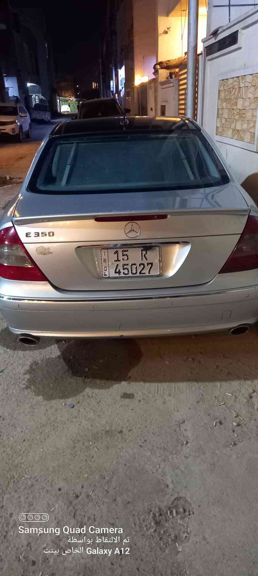 للبيع مارسدس حجم E350 فول مواصفات موديل ٢٠٠٨ او مراوس بكوري سياره جديده تخم تاير ماشيه ٢٥٠ الف العنوان بغداد الدوره السعر ١١٢ بيه مجال ***********ابوادم

نص مكتوب في الصور:
- Samsung Quad Camera
- تم التقاط بواسطة
- Galaxy A12 الخاص بيـتت
- Galaxy A12 الخاص بيئت
- Galaxy A12 الخاص بيتت
