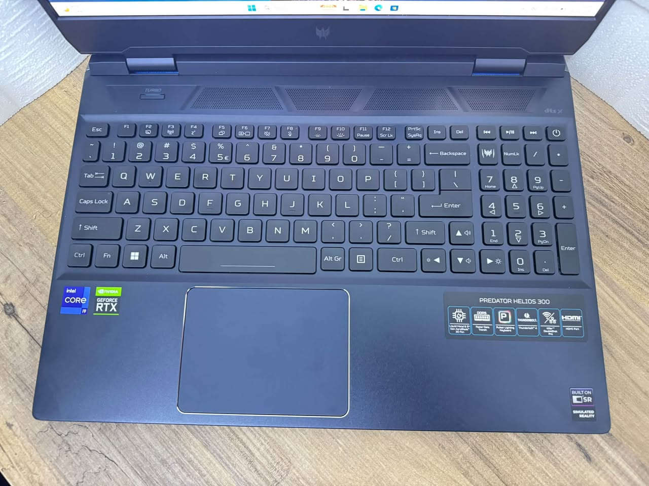 Acer Predator Helios 300
Spatiallabs edition
المعالج
Intel Core i9-12900H
الرام
32GB DDR5
التخزين
2TB NVMe M.2  1TB+1TB
كارت الشاشة
NVIDIA RTX 3080 - 8GB- 150W
الشاشة
15.6  4K  تدعم تقنية العرض ثلاثي الابعاد

 للاستفسار : ***********
