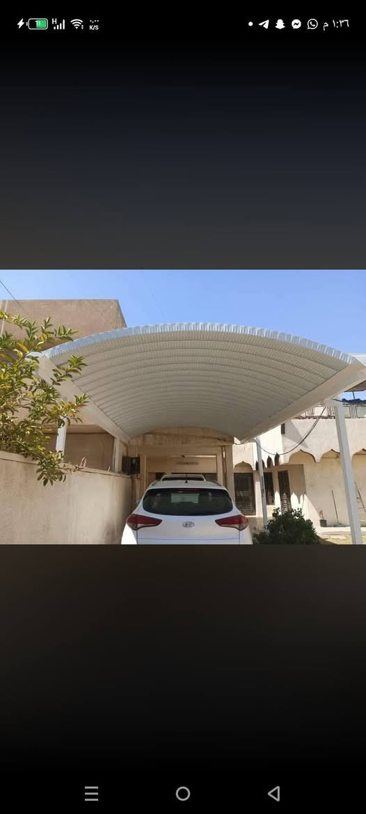 على بركة الله باشراف (كرار باسم التميمي) ( وحسين العوادي للمضلات الحديثه) متوفر عمل المضلات والسقائف الحديثه كيسبان /وكيربي /وسندويج بنل وجميع انواع المضلات الحديثه وبأنسب السعار الموقع واسط العزيزيه وايضن جميع أنحاء واسط لسنا الوحيدين لاكننا الفضل ملاحضه فقط عمل يعني انته تشتري المواد والباقي علينه الاستفسار/ *********** /***********واتساب واتصال العوادي للمضلات الحديثه وهاذه نموذج من عملنا 🫡👨🏻‍🏭
