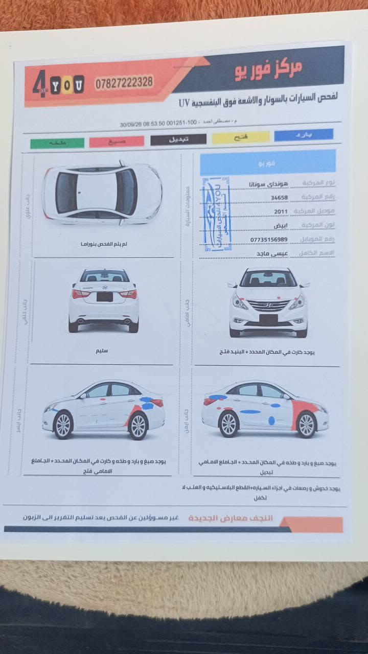 سوناتا • محرك وكير زين • تبريد ثلج