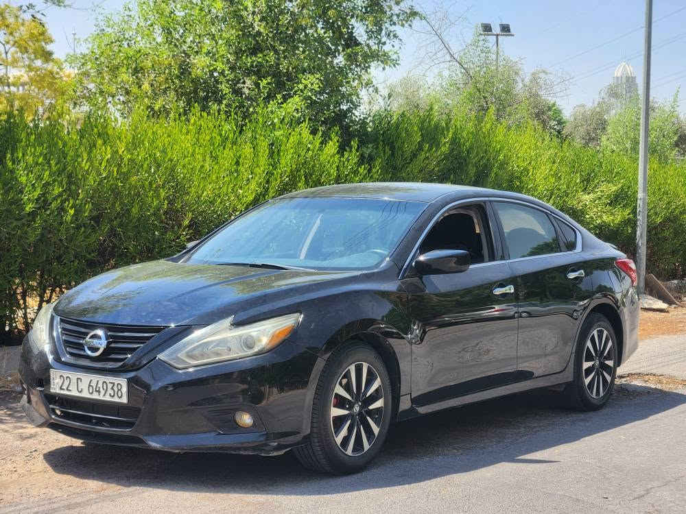 nissan altima 2018 sv 
بۆ فرۆشتن 
نیو چاملخ و بۆنید سبخە بێ ژۆڕێی 
ئایرباگ باس سوکان سیستەمە 
سەیاراکە جاهیزا 
گێر و مەکینە بە شەرتە 
نرخی ۱۱۳ واراقە 
***********
واتس ئاپ و فایبەر أربيل, العراق
